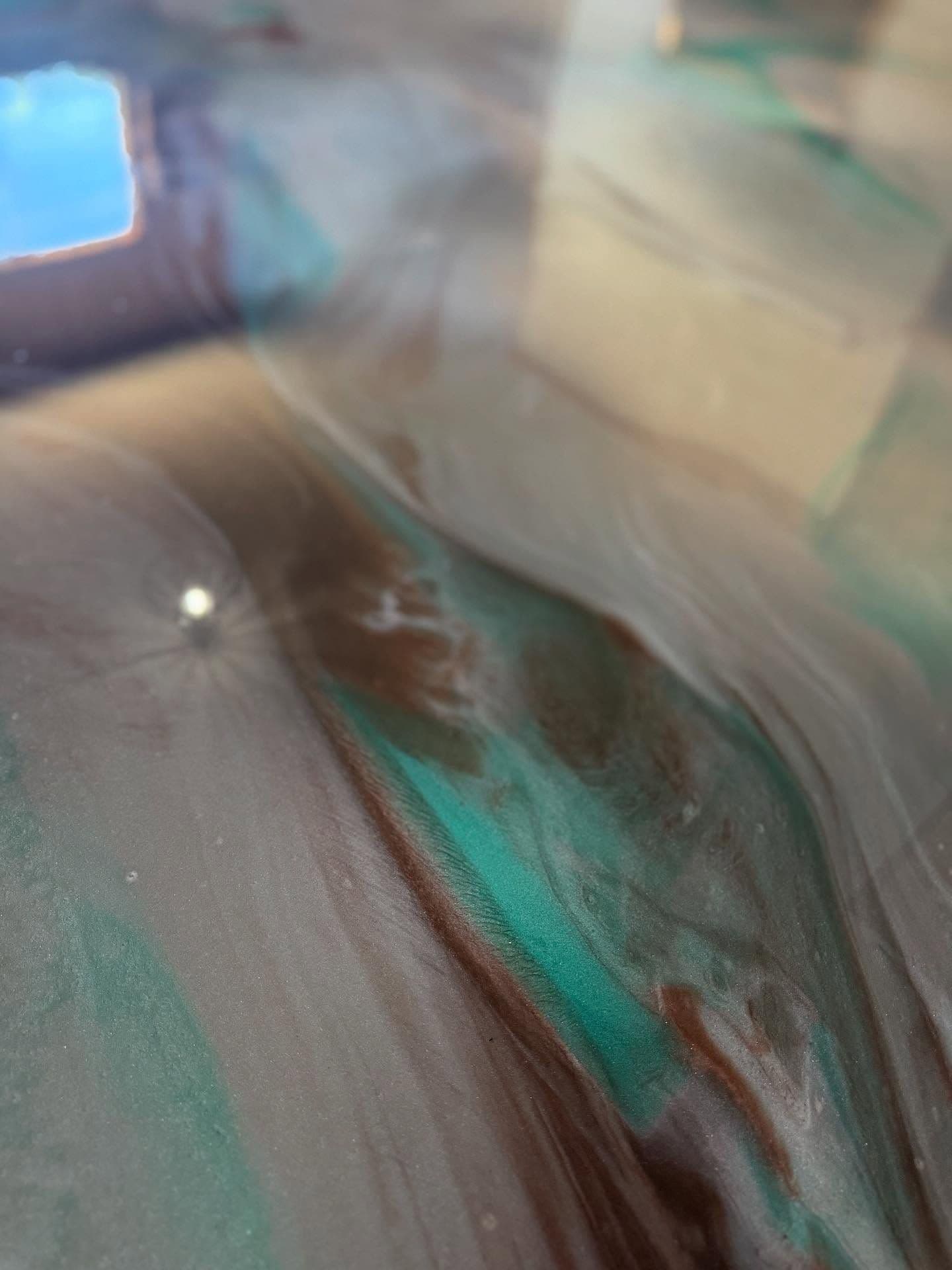 Metallic Epoxy Living Room Media 10