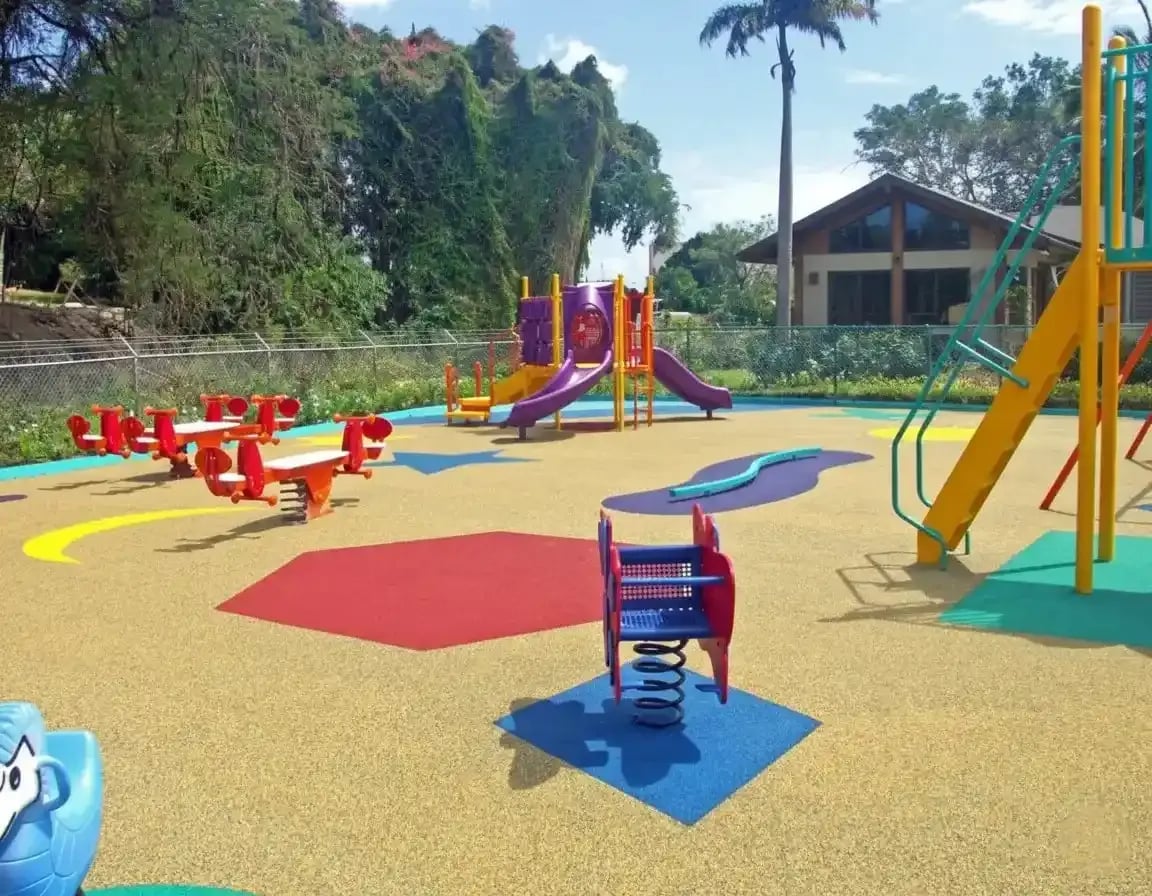 Resin Rubber Floor System